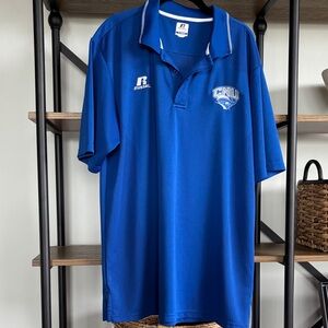 Christopher Newport University Men's Royal Blue Polo